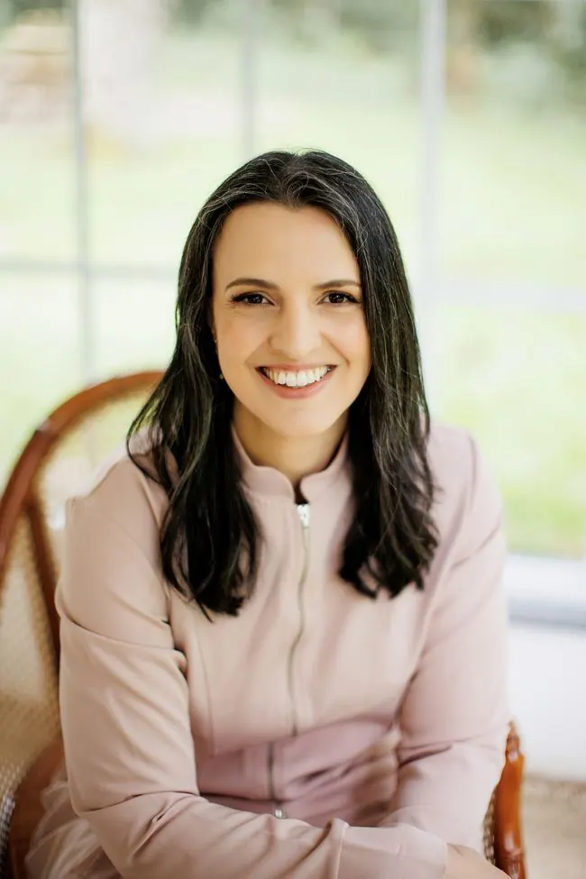 Retrato de Juliane Marafon sorrindo